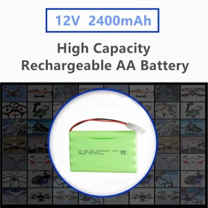 12V Customized NiMH Battery Pack-Ամբողջ վաճառքի գինը