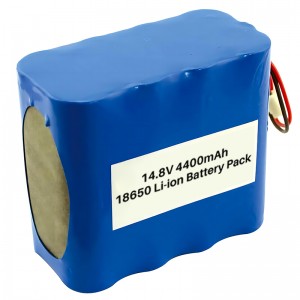 14,8V 4400mAh 18650 Li-ion batteripaket för medicinsk utrustning