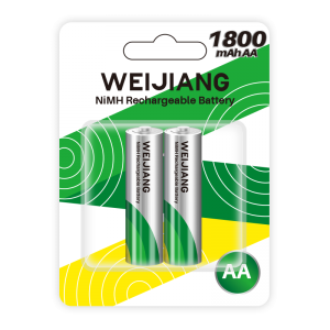 Batería recargable AA NiMH de 1800 mAh |Poder de Weijiang