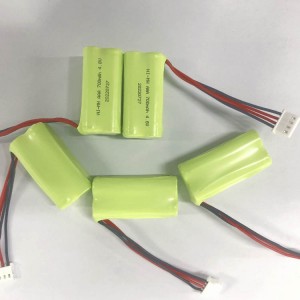 NIMH Battery Pack 4.8v 700mah aaa-Custom Battery |ვეიჯიანგი