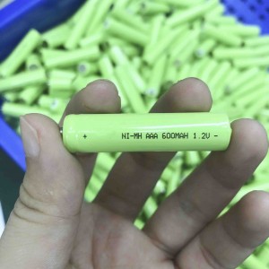 Wiederaufladbare NIMH AAA-Batterie 600 mAh – Kundenspezifische Batterie |Weijiang