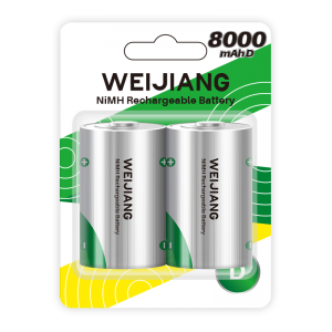 China Lithium Ion Battery Pack Wholesale –  1.2v 8000mAH D Size NiMH Battery | Weijiang Power – Weijiang