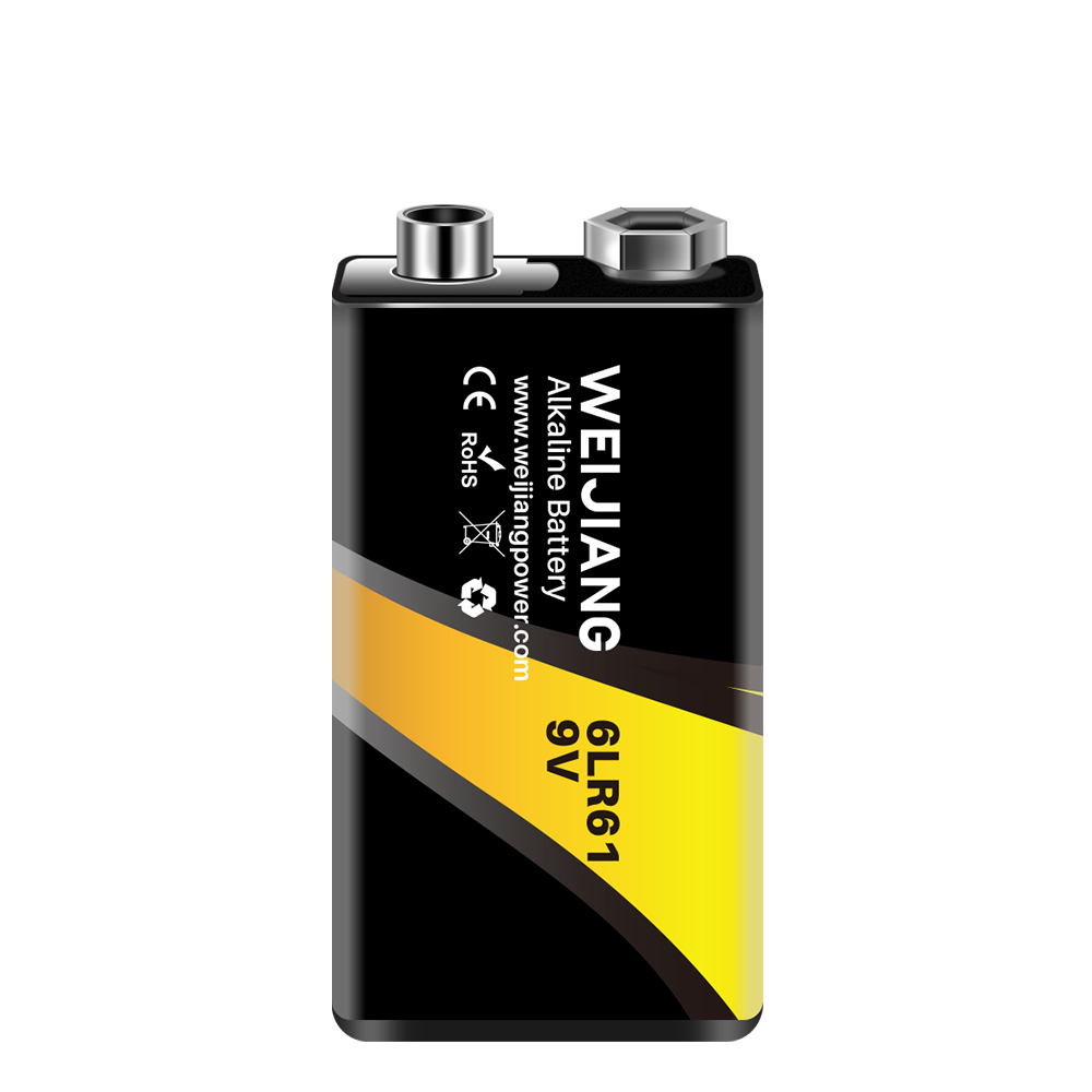 6LR61 Bateri ya alkaline 9V