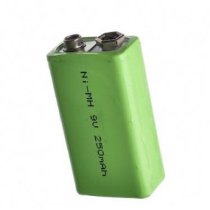 250mAh 9V NiMH Rechargeable Battery | Weijiang ...