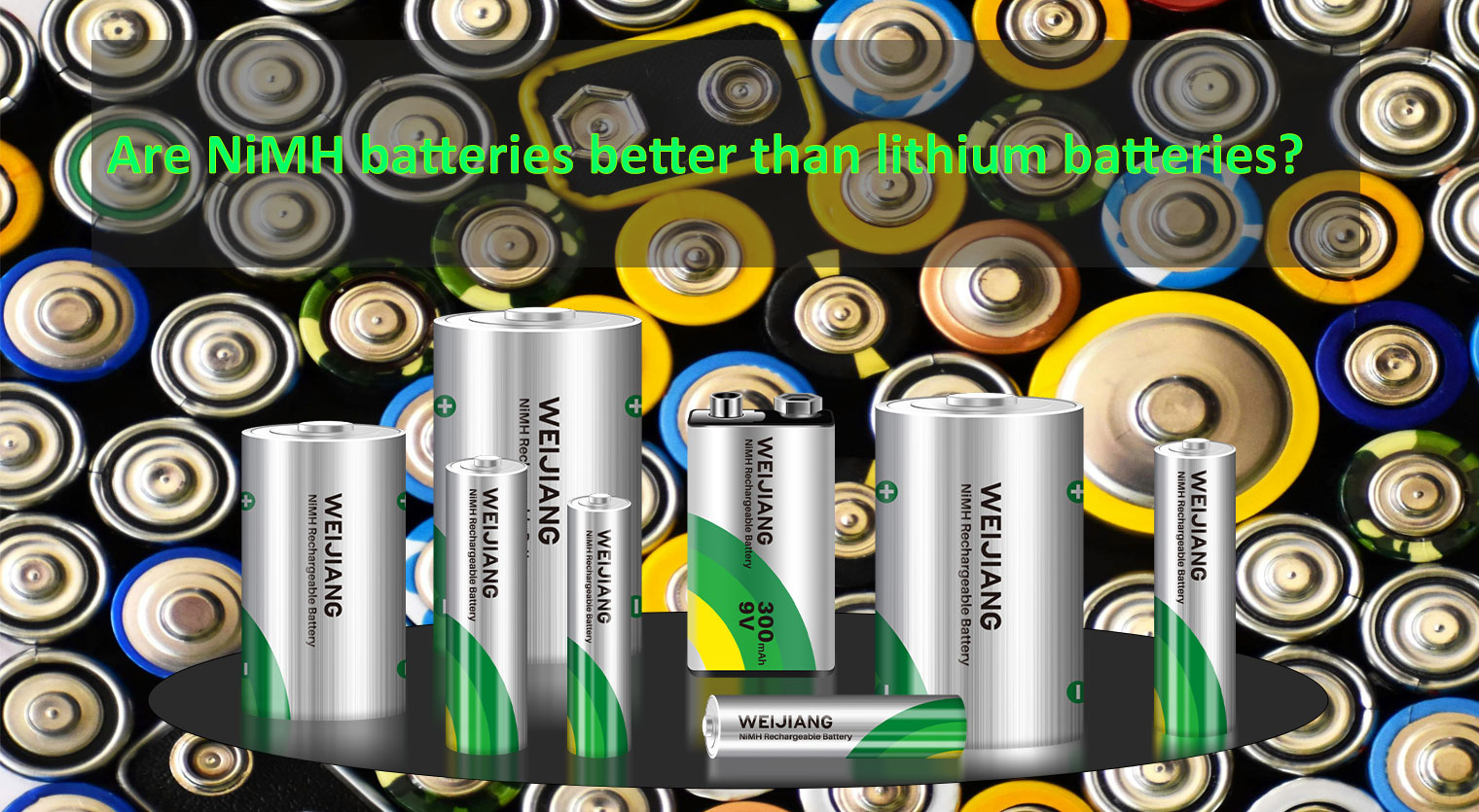 Akumulatory Are-NiMH są lepsze od akumulatorów litowych