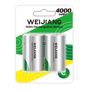 Usb Rechargeable Aa Lithium Batteries –  C Size Battery 4000mAh NiMH Battery | Weijiang Power – Weijiang