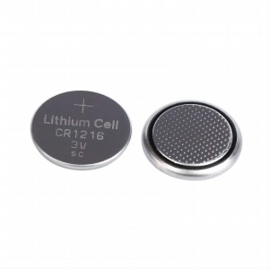 Pile bouton au lithium CR1216 |Puissance Weijiang