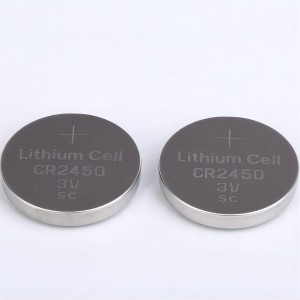 CR2450 Литиумска монечка ќелија |Вејџијанг моќ