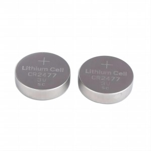 CR2477 Lithium Coin Cell |Mphamvu ya Weijiang