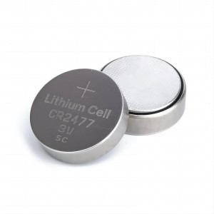 New Fashion Design for Lr754 Button Cell Batteries - CR2477 Lithium Coin Cell | Weijiang Power – Weijiang