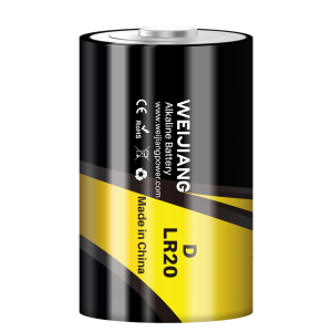 LR20 Alkaline D батарейкасы аудио, LED жарыктары, оюнчук унаалар, роботтор үчүн