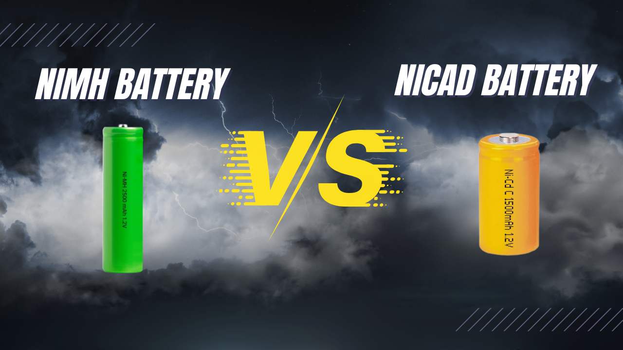NiMH बैटरियों और NiCAD बैटरियों के बीच क्या अंतर हैं?|वेइजियांग