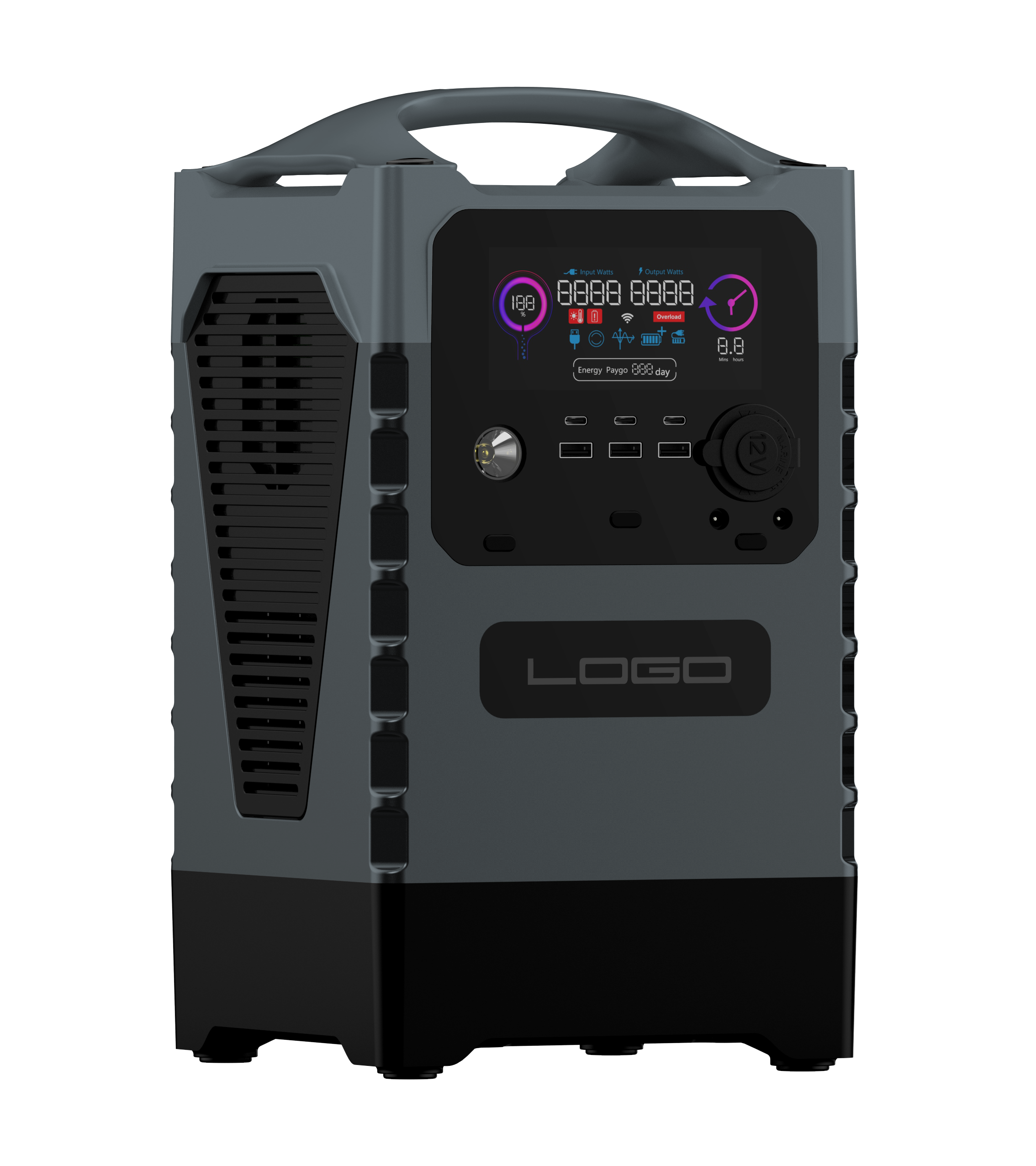 1500W Outdoor Portable Lithium Power Station | WeiJiang Power