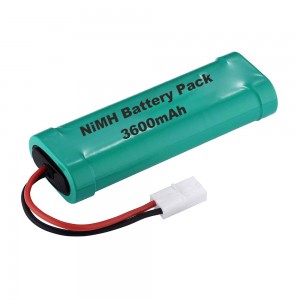 7.2V 3600mAh Rechargeable 6-Cell NiMH RC Batter...