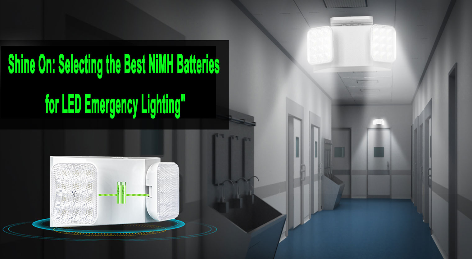 Փայլում. Ընտրելով լավագույն NiMH մարտկոցները LED արտակարգ լուսավորության համար