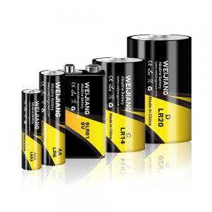 6LR61 Alkaline 9V batteri