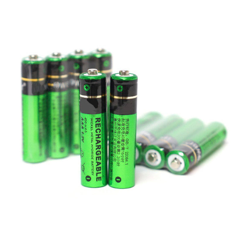 Bateria recarregable AA 400 mAh NiMH |Poder de Weijiang