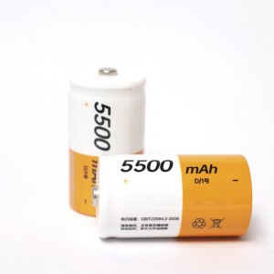 C-størrelse batteri 5500mAh NiMH-batteri i Kina |Weijiang magt
