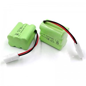 Batteries AA rechargeables ni-cd 7.2V 1500mAh pour camions RC, jouets électriques