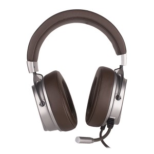 Headset Gaming ambongadiny miaraka amin'ny MIC ho an'ny PC Over-Ear Surround Sound 7.1 Reality|Wellyp