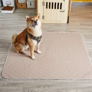 Iwọn nla 4 Layer Super Absorbent Waterproof Non Slip Reusable Reusable Washable Training Dog Pet Pee Pads
