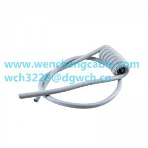 UL21285 UL Cable Jacketed Cable Spiral Cable Coiled Cable Multicore Cable