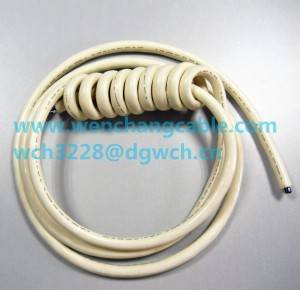 UL21322 PUR Jacketed Cable Spiral Cable Curly Cable Multi-conductor Cable Trailer Cable