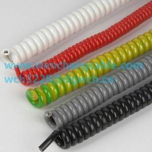 UL21325 Spiral Cable Retractable Cable Curly Cable Elastic Cable