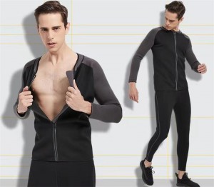 Men Compression Sets Fitness Training Gym Sauna Loss Weight Waterproof Sports Supplier