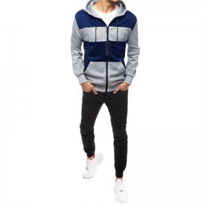 Mens Tracksuit Outfit Workout Long Sleeve Hoodie Jacket Set Oversized Supplier