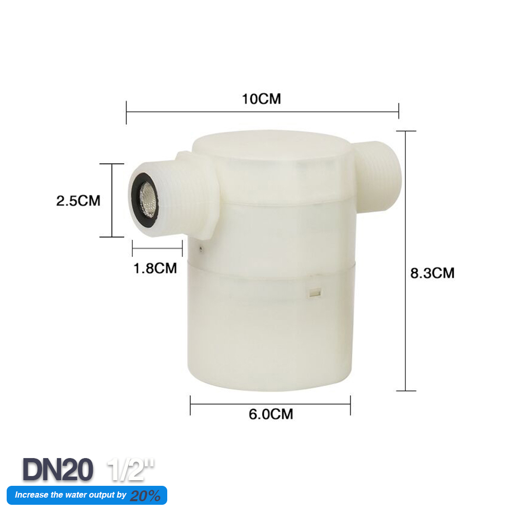 Wiir Brand PA66 folslein automatyske wetternivo kontrôle fentyl wetter tank float bal fentyl