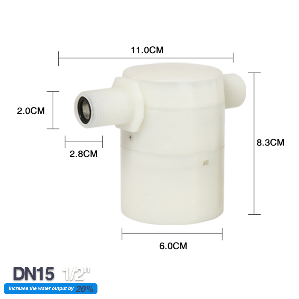 Automatische waterniveauregelklep float mini-kogelkraan voor watertank;
