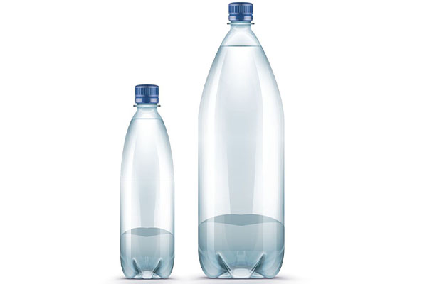 Gas in plastic bottle