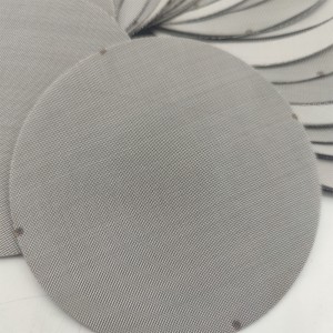 Discount Price Woven Crimped Wire Mesh - stainless steel filter disc – DXR