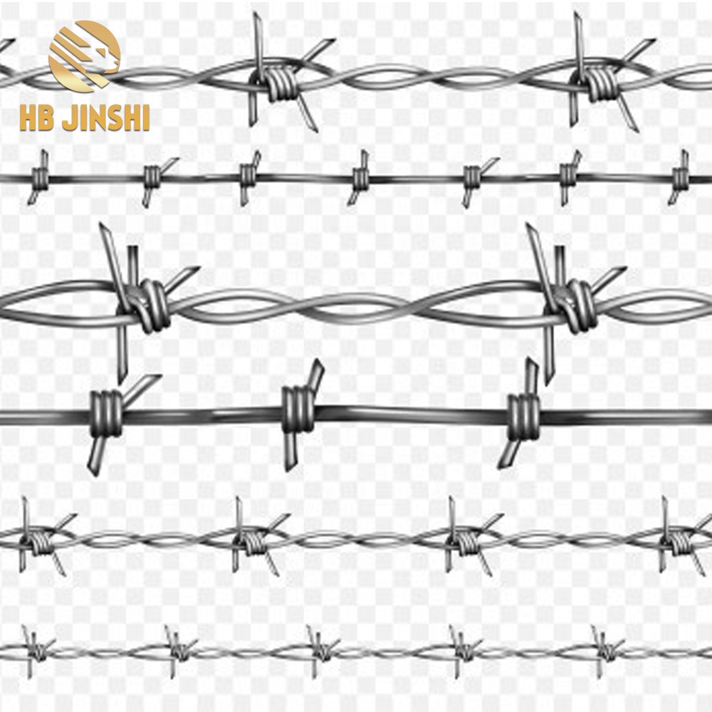 Galvanized Steel Welded Barbed Wire Rolled Fencing
