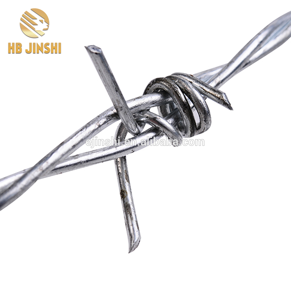 Hot Dipped Galvanized Fencing Double Twisted Barbed Wire