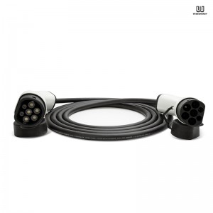 MS003 Cablu EV/Cablu de încărcare/Monofazat 32A/7,2KW/Cablu de prelungire de tip 2 la tip 2