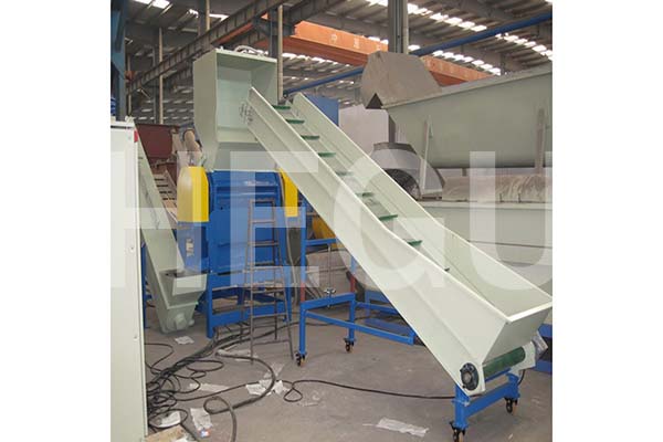 Cheapest Factory Corrugated Pipe Machine Price - Plastic recycling machine  PPpe washing crushing drying line – WOOD-PLASTIC
