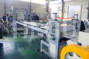 2019 wholesale price Pvc 70/75 Plastic Sheet Plate Pvc Pipe Extruder Machine