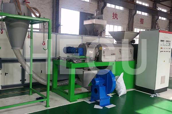 Factory supplied Foam Board Extruder Machine - Plastic recycling machine  plastic film dehumidifying and extruding machine – WOOD-PLASTIC