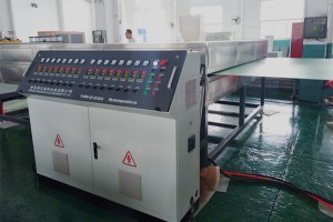2019 China New Design Pp Pe Hollow Profile Sheet Extrusion Line Plastic Machine