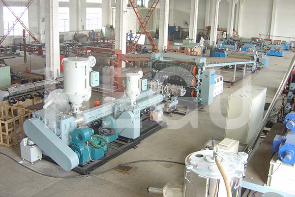 OEM Factory for Epe Plastic Foam Net Extrusion Machine - PE PP PPR pipe machine  PE gas pipe making machine – WOOD-PLASTIC