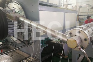 2200-3000mm large diameter PE pipe winding machine
