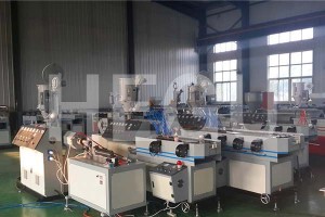 Discountable price China Plastic PVC|PE|PP|HDPE Water Gas Supply Irrigation Single Double Wall Corrugated (DWC) Cable|Tube Extrusion Line|Extruder Pipe Making Machine Price