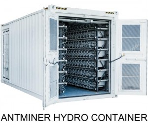 Bitmain Antspace HK3 Liquid Hydro Cooling Container