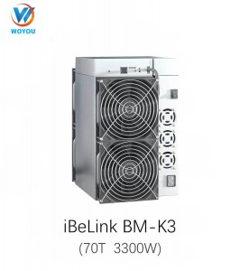 IBELINK BM-K3 70TH Kadena Asic Miner 3300 واط