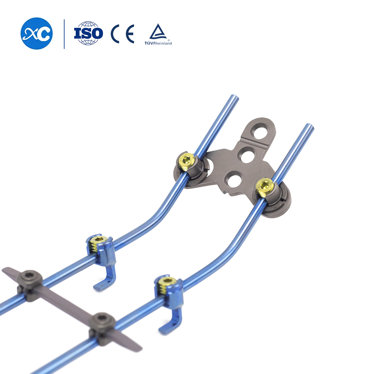 100% Original Factory China Lumbar Fusion Cages Titanium Mesh Cage Spine Orthopedic Implants