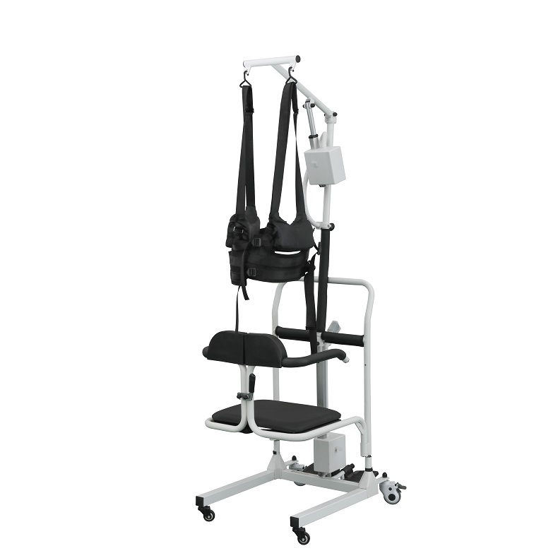 Easy put off patient’s pants transfer chair
