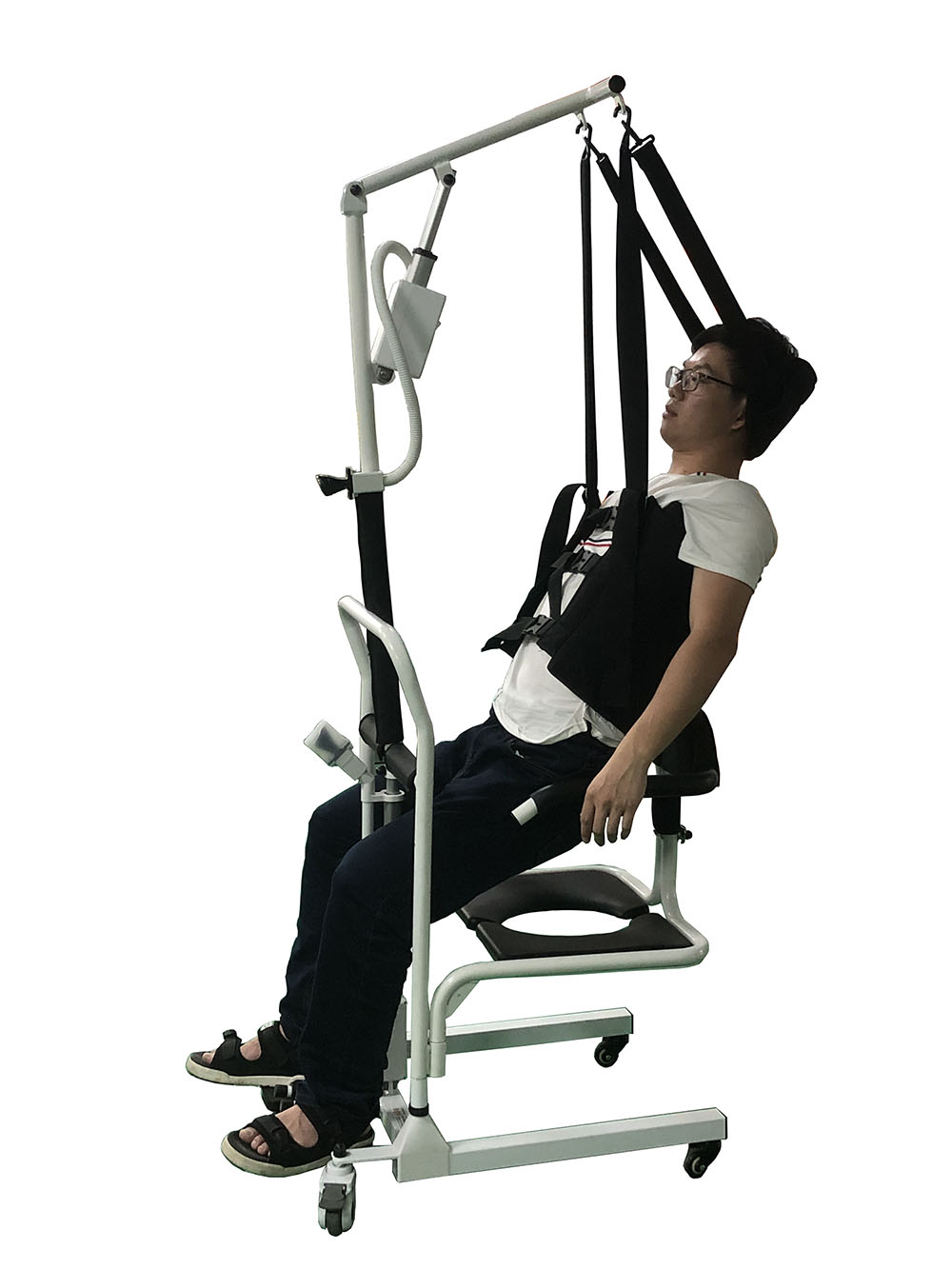 Multi-functional electric patient transfer chair