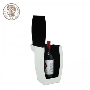 Original Handmade High-End Gift Bottle Packaging Box For Wine, Foil Stamping / Embossed Card Paper Wine Packaging Boxes